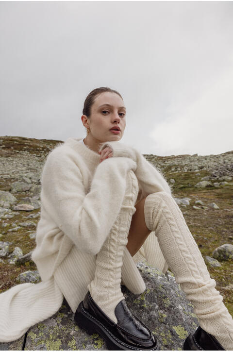 Norma Cardigan Wool zip cardigan